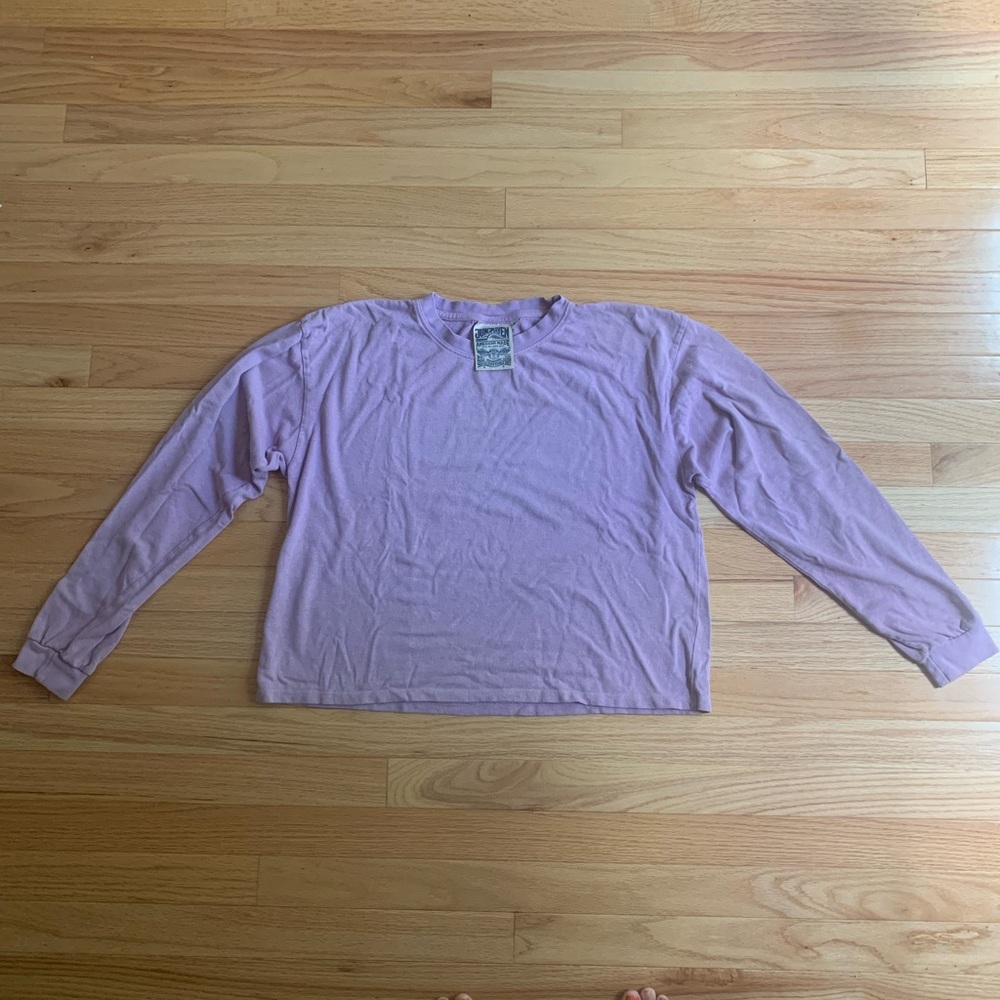 Jungmaven cropped long sleeve top